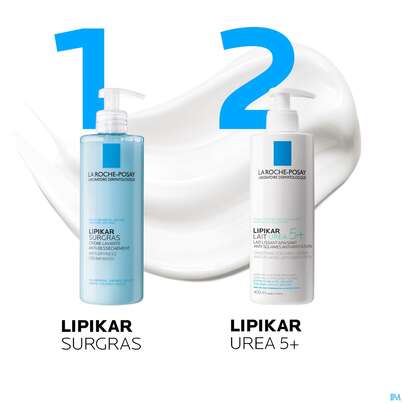 La Roche Posay Koerperpflege Lipikar Lait Urea 5+ Sehr Tr.h 400ml, A-Nr.: 5198722 - 04