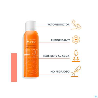 Sie sehen eine Packung Avène Schützendes Sonnenöl-spray Spf 30+ 150ml, Produktbild: 07 Avène Schützendes Sonnenöl-spray Spf 30+ 150ml, A-Nr.: 4995557 - 07
