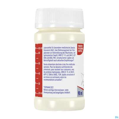 Beba Fruehgeborenennahrung Stufe 1 Fluessig 12610985 90ml 32st, A-Nr.: 4023825 - 03