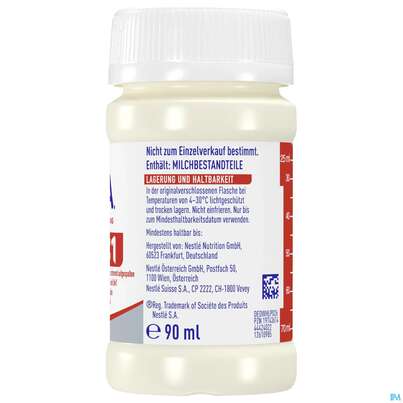 Beba Fruehgeborenennahrung Stufe 1 Fluessig 12610985 90ml 32st, A-Nr.: 4023825 - 07