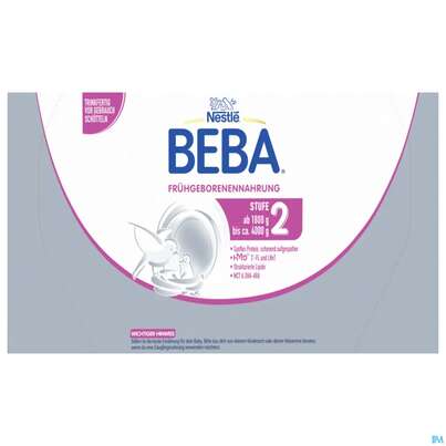 Beba Fruehgeborenennahrung Stufe 2 Fluessig 12554947 90ml 32st, A-Nr.: 3939309 - 01