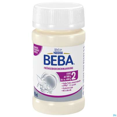 Beba Fruehgeborenennahrung Stufe 2 Fluessig 12554947 90ml 32st, A-Nr.: 3939309 - 06