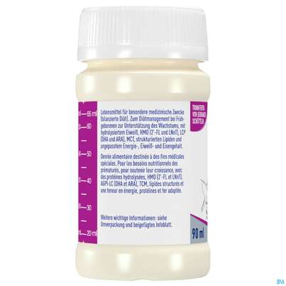 Beba Fruehgeborenennahrung Stufe 2 Fluessig 12554947 90ml 32st, A-Nr.: 3939309 - 08