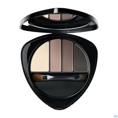 Sie sehen eine Packung Dr. Hauschka Eye & Brow Palette Stone 5,3g, Produktbild: 06 Dr. Hauschka Eye & Brow Palette Stone 5,3g, A-Nr.: 4592380 - 06