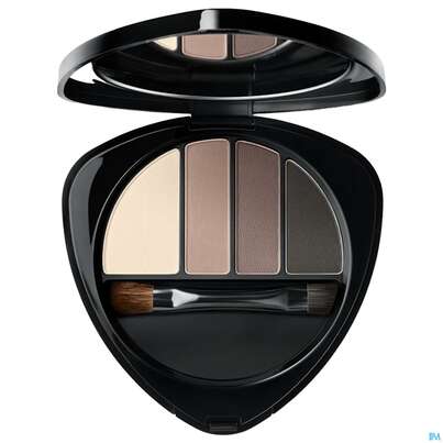 Sie sehen eine Packung Dr. Hauschka Eye & Brow Palette Stone 5,3g, Produktbild: 07 Dr. Hauschka Eye & Brow Palette Stone 5,3g, A-Nr.: 4592380 - 07