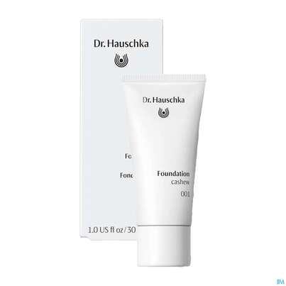 Sie sehen eine Packung Dr. Hauschka Foundation 001 Cashew 30ml, Produktbild: 06 Dr. Hauschka Foundation 001 Cashew 30ml, A-Nr.: 5355073 - 06