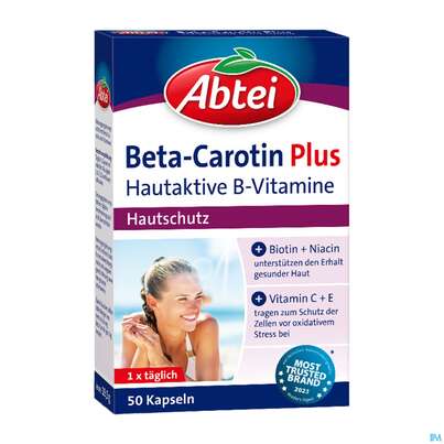 Beta Carotin Kapseln -abtei 50000 50st, A-Nr.: 3747840 - 02
