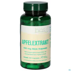 Bios Apfelextrakt 100mg 100 Kapseln, A-Nr.: 3890684 - 01