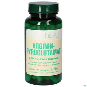 Bios Argininpyroglutamat 500mg 100 Kapseln, A-Nr.: 4247200 - 01