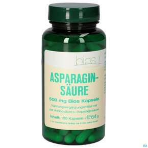 Bios Asparaginsäure 500mg 100 Kapseln, A-Nr.: 4247223 - 01