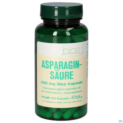 Bios Asparaginsäure 500mg 100 Kapseln, A-Nr.: 4247223 - 01