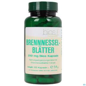 Bios Brennesselblätter 250mg 100 Kapseln, A-Nr.: 3890827 - 01