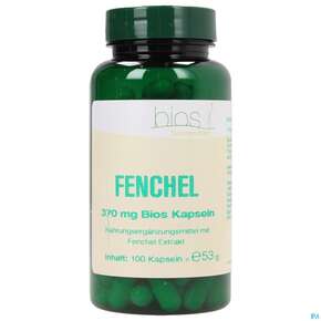 Bios Fenchel 370mg Kapseln 100 Kapseln, A-Nr.: 3891175 - 01