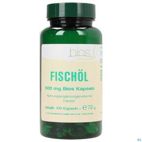 Bios Fischöl 500mg 100 Kapseln, A-Nr.: 3891181 - 01