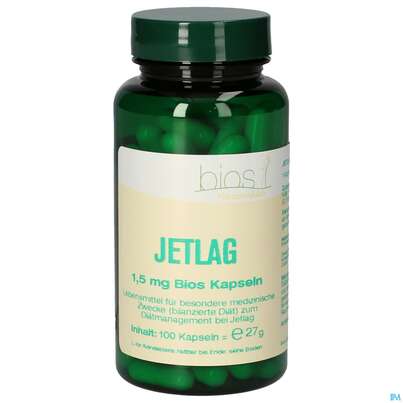 Bios Jetlag 1,5mg 100 Kapseln, A-Nr.: 4246927 - 01