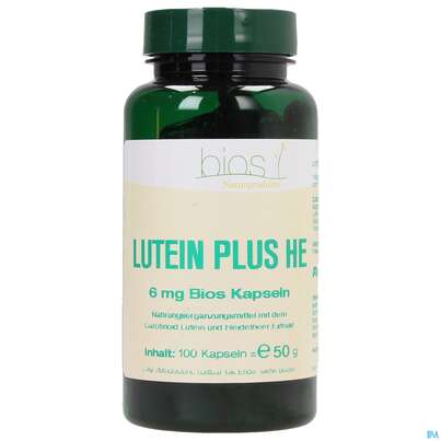 Bios Lutein Plus Heidelbeer Extrakt 100 Kapseln, A-Nr.: 3892370 - 01