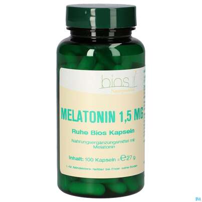 Bios Melatonin Ruhe 1,5mg 100 Kapseln, A-Nr.: 4247016 - 01