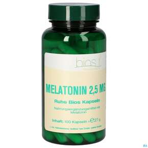 Bios Melatonin Ruhe 2,5mg 100 Kapseln, A-Nr.: 4247039 - 01