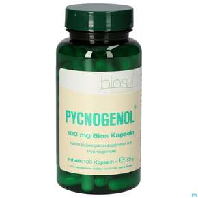 Bios Pycnogenol® 100mg 100 Kapseln, A-Nr.: 3892789 - 01