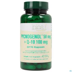 Bios Pycnogenol® 50mg + Q-10 100mg 100 Kapseln, A-Nr.: 3892772 - 01