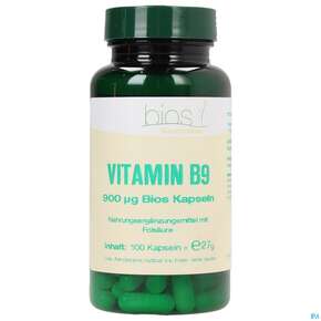 Bios Vitamin B9 900 µg 100 Kapseln, A-Nr.: 4246844 - 01