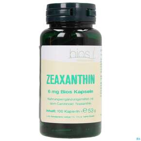 Bios Zeaxanthin 6mg 100 Kapseln, A-Nr.: 3893659 - 01