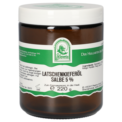 LATSCHENKIEFEROEL SALBE 5% 220 G, A-Nr.: 5304012 - 01