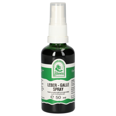 Sie sehen eine Packung LEBER-GALLE SPRAY 50 ML, Produktbild: 01 LEBER-GALLE SPRAY 50 ML, A-Nr.: 4800298 - 01
