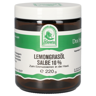 LEMONGRASOEL 10% SALBE 220G, A-Nr.: 5676914 - 01