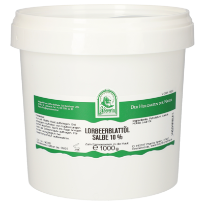 LORBEERBLATTOEL SALBE 10% 1000G, A-Nr.: 5340203 - 01