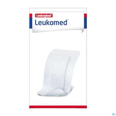 Sie sehen eine Packung Wundverband Leukomed/t Folienverband/o.auflage Steril 8x10cm 50st, Produktbild: 01 Wundverband Leukomed/t Folienverband/o.auflage Steril 8x10cm 50st, A-Nr.: 3072744 - 01