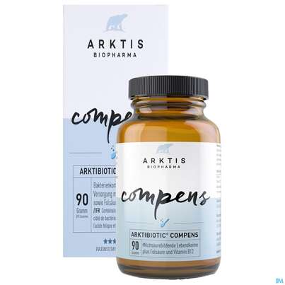 Sie sehen eine Packung Arktis Arktibiotic Pulver Compens 90g, Produktbild: 03 Arktis Arktibiotic Pulver Compens 90g, A-Nr.: 4750347 - 03