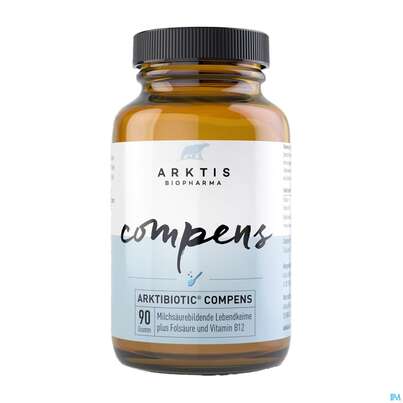 Sie sehen eine Packung Arktis Arktibiotic Pulver Compens 90g, Produktbild: 05 Arktis Arktibiotic Pulver Compens 90g, A-Nr.: 4750347 - 05