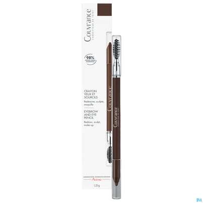 Avene Couvrance Augenbrauenkorrekt.stift Dunkelbraun 1st, A-Nr.: 5939756 - 07
