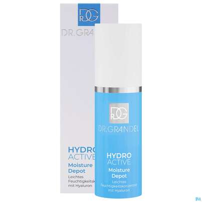 Sie sehen eine Packung Dr.grandel Hydro Active Moisture Depot 30ml, Produktbild: 05 Dr.grandel Hydro Active Moisture Depot 30ml, A-Nr.: 5893505 - 05