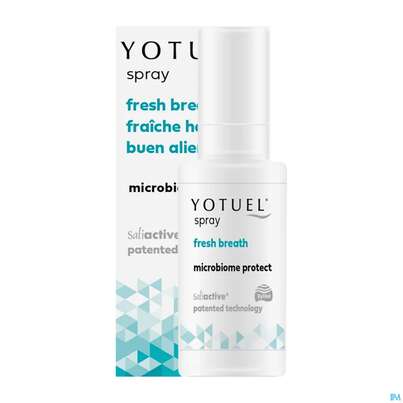 Sie sehen eine Packung Mundspray Yotuel Breath Spray Frischer Atem Microbiom Protect 15ml, Produktbild: 05 Mundspray Yotuel Breath Spray Frischer Atem Microbiom Protect 15ml, A-Nr.: 5902428 - 05