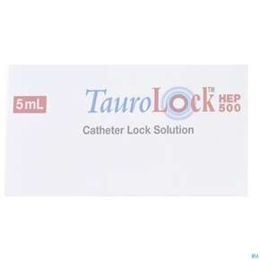 Tauro Lock Ampullen Hep500 5ml 10st, A-Nr.: 3387324 - 01