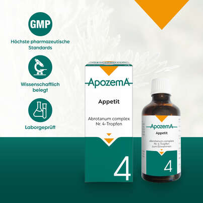Apozema® Nr. 04 Appetit-Tropfen, A-Nr.: 0745444 - 04