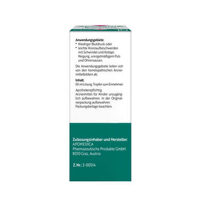 Apozema® Nr. 11 Blutniederdruck-Tropfen, A-Nr.: 0987816 - 06