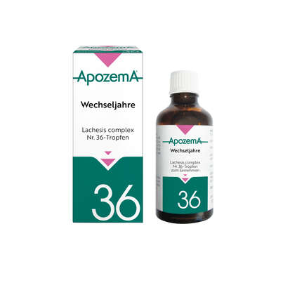 Apozema® Nr. 36 Wechseljahre-Tropfen, A-Nr.: 0982919 - 01