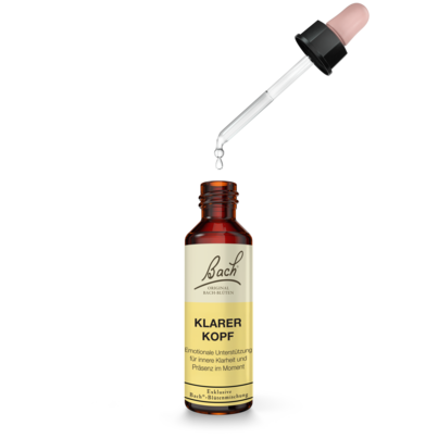 Sie sehen eine Packung Bach®- Blütenmischung KLARER KOPF, Produktbild: 03 Bach®- Blütenmischung KLARER KOPF, A-Nr.: 6146727 - 03