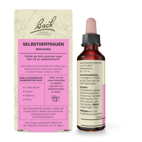 Bach®- Blütenmischung SELBSTVERTRAUEN, A-Nr.: 6146733 - 01