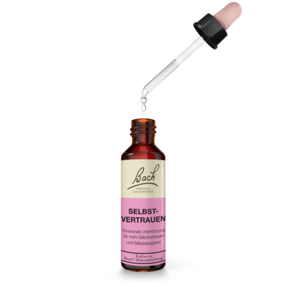 Sie sehen eine Packung Bach®- Blütenmischung SELBSTVERTRAUEN, Produktbild: 03 Bach®- Blütenmischung SELBSTVERTRAUEN, A-Nr.: 6146733 - 03