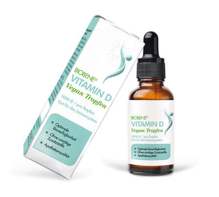 BIOBENE® Vitamin D Vegan Tropfen, A-Nr.: 6117559 - 01