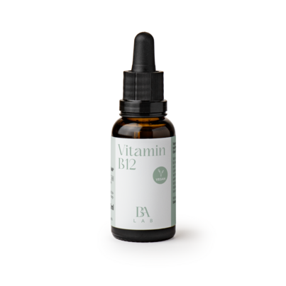 Sie sehen eine Packung Bioflora LAB Vitamin B12 Tropfen 30ml, Produktbild: 01 Bioflora LAB Vitamin B12 Tropfen 30ml, A-Nr.: 5962927 - 01