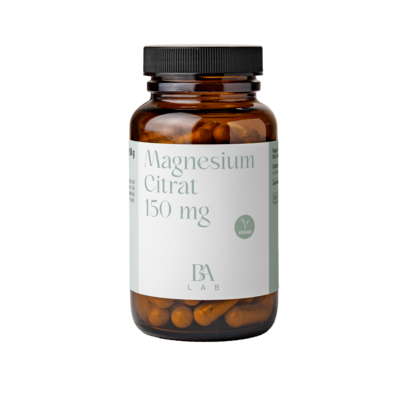 Bioflora Lab Magnesiumcitrat 150 mg Kapseln 90 ST, A-Nr.: 5888964 - 01