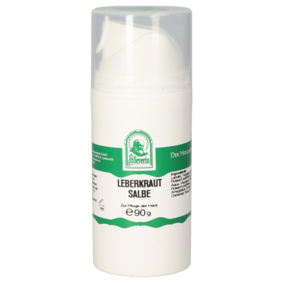 Sie sehen eine Packung LEBERKRAUT SALBE 90G, Produktbild: 01 LEBERKRAUT SALBE 90G, A-Nr.: 5725676 - 01