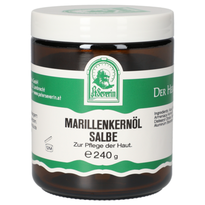 Sie sehen eine Packung MARILLENKERNOEL SALBE 240 G, Produktbild: 01 MARILLENKERNOEL SALBE 240 G, A-Nr.: 5881873 - 01