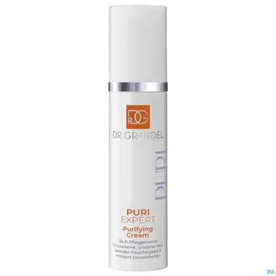 Sie sehen eine Packung Dr.grandel Puricode Purifying Cream 41726 50ml, Produktbild: 02 Dr.grandel Puricode Purifying Cream 41726 50ml, A-Nr.: 5895361 - 02