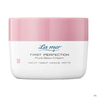 Sie sehen eine Packung La Mer Mit Parfum First Perfection Pure Glow Cream Nacht 50ml, Produktbild: 02 La Mer Mit Parfum First Perfection Pure Glow Cream Nacht 50ml, A-Nr.: 5770205 - 02